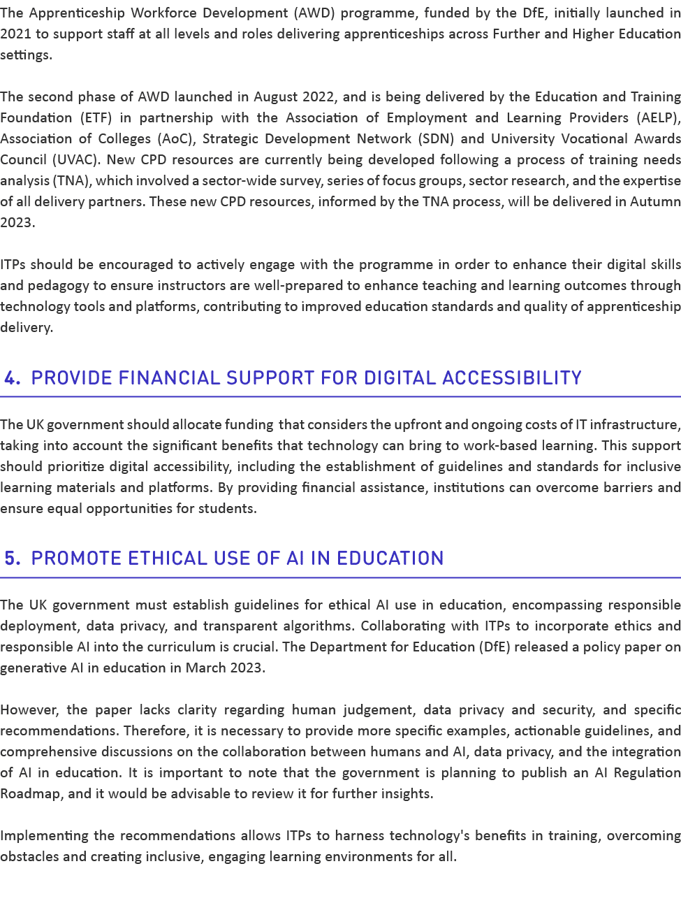 The Apprenticeship Workforce Development (AWD) programme, funded by the DfE, initially launched in 2021 to support st...