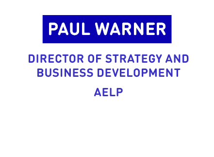 Paul Warner Director of Strategy and business development AELP 