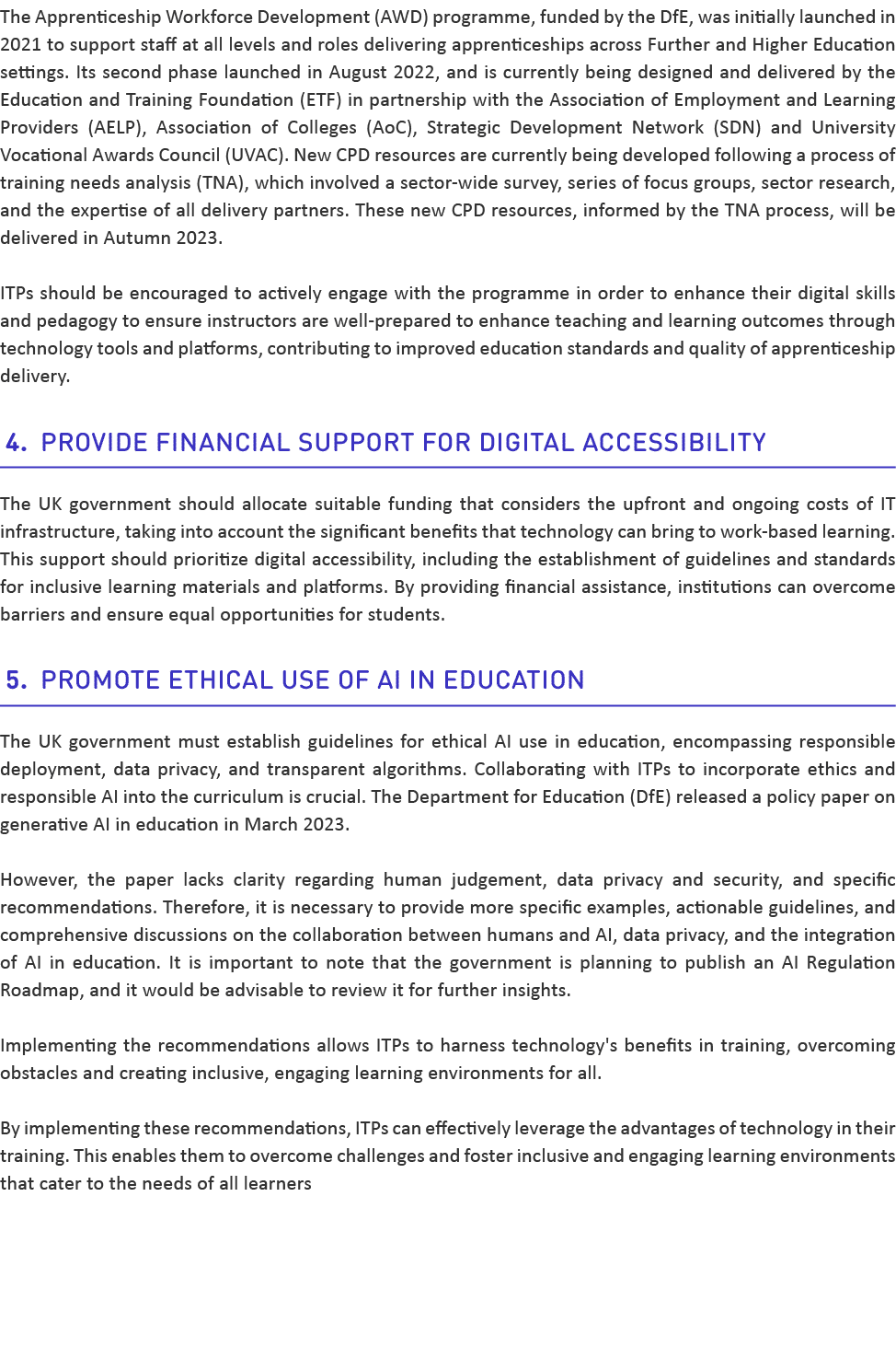 The Apprenticeship Workforce Development (AWD) programme, funded by the DfE, was initially launched in 2021 to suppor...